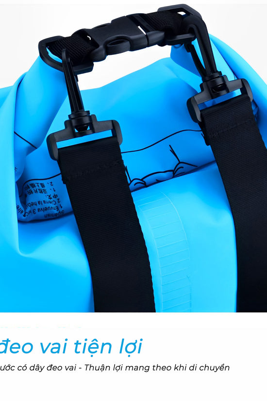 Balo chống nước Ocean Pack - Bảo vệ laptop, điện thoại, đồ điện tử không sợ ướt, ngấm nước khi đi mưa, đi biển