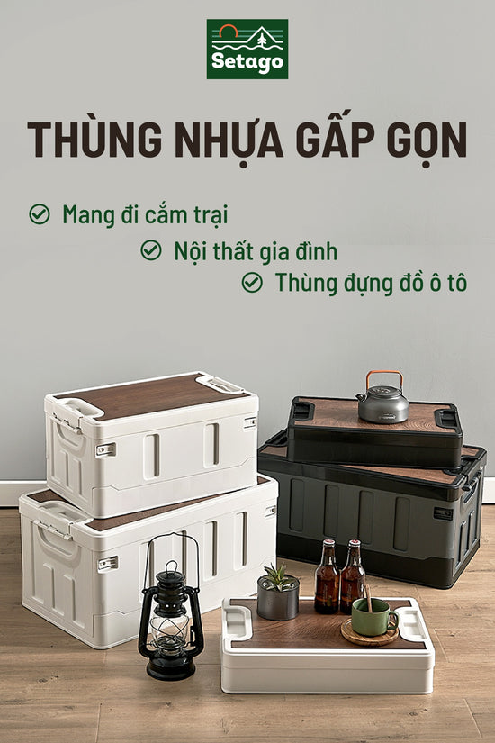Thùng dã ngoại gấp gọn BOXABLE Premium