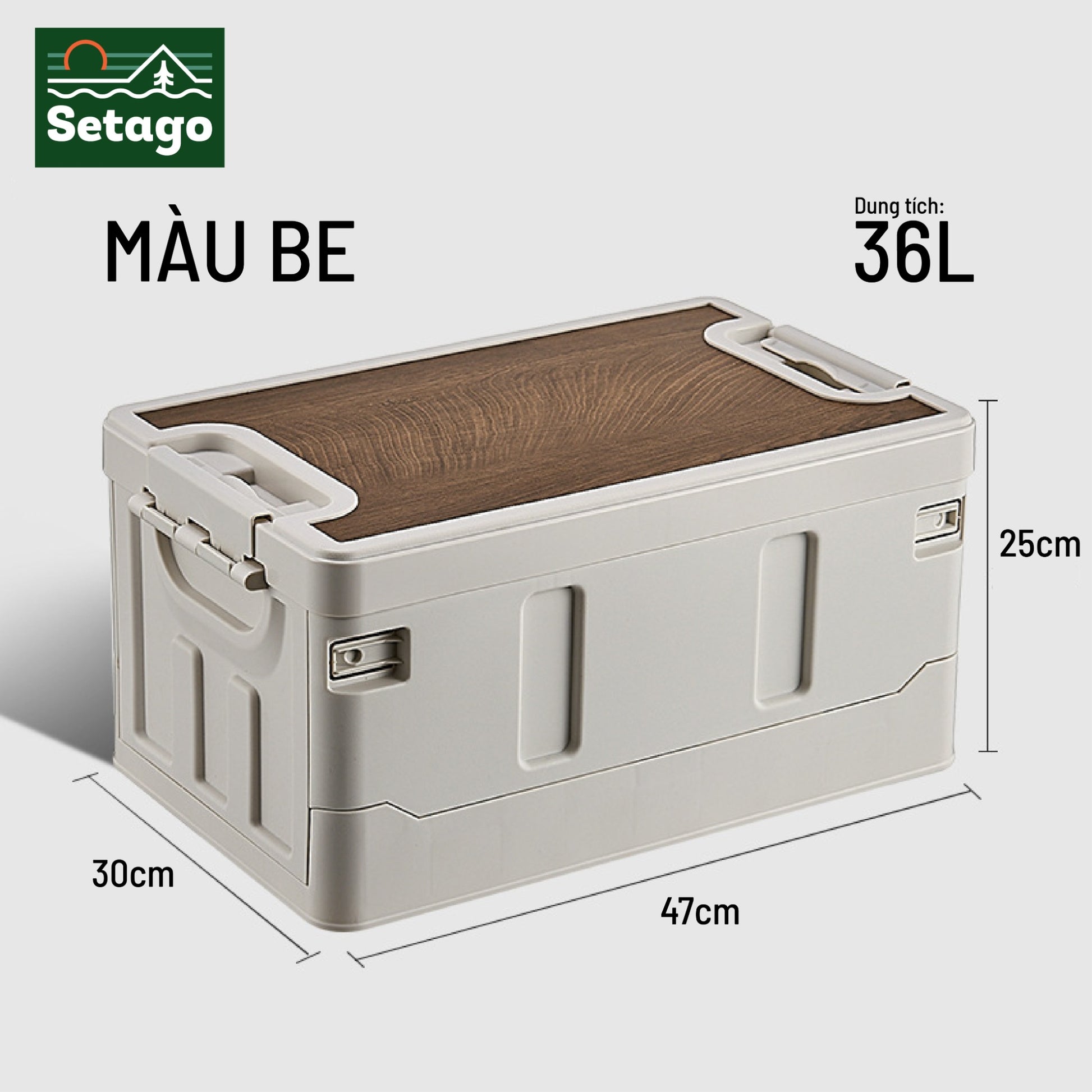 Thùng dã ngoại gấp gọn BOXABLE Premium