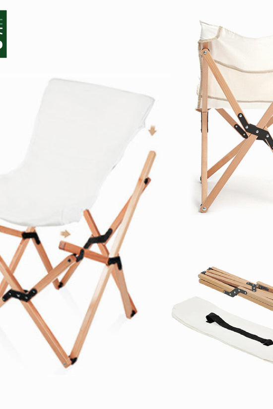 Ghế xếp Woody - Ghế cắm trại đưa bạn vào những thước phim vintage và đầy chất thơ