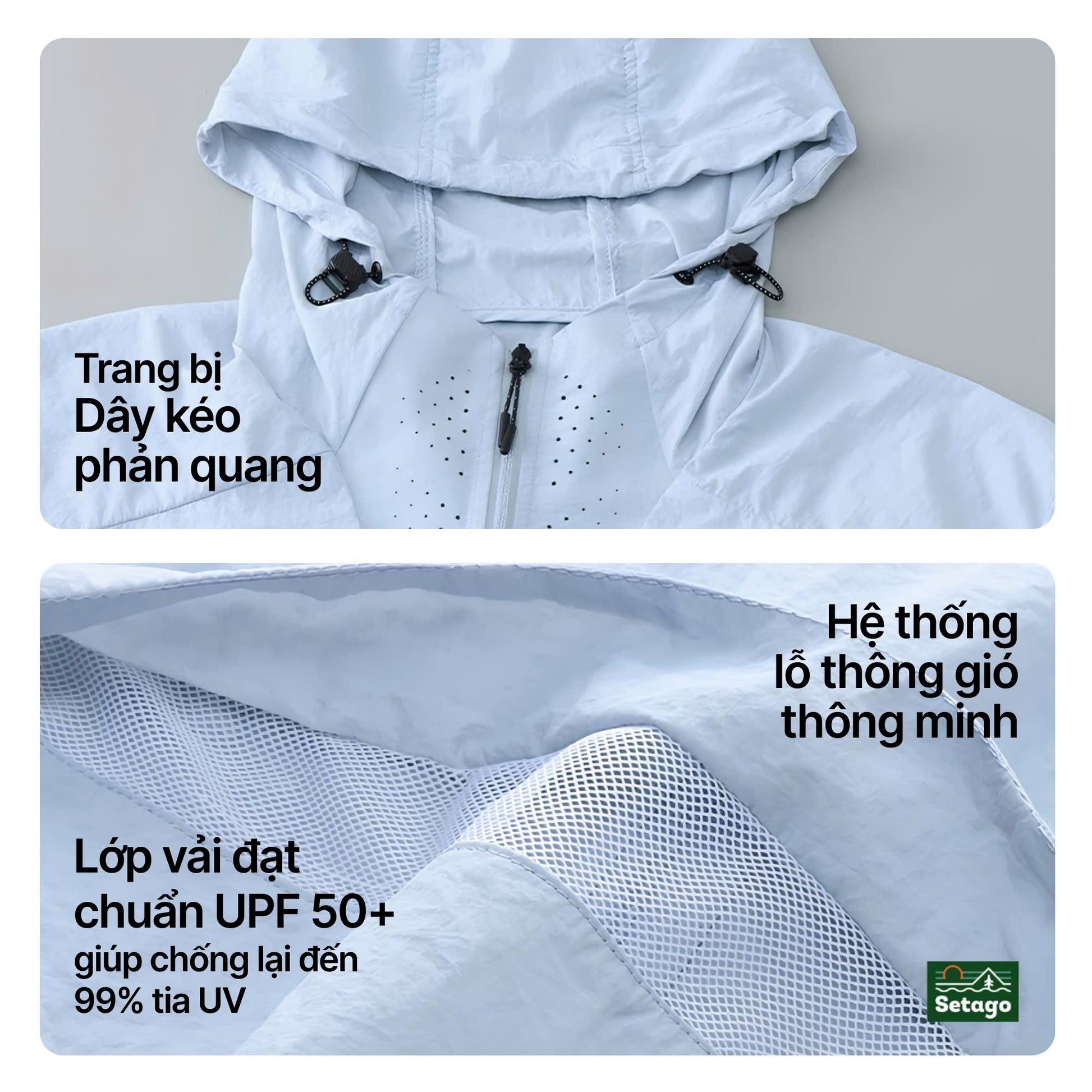 Áo chống nước, chống nắng mùa hè